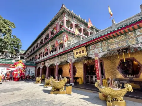 🇭🇰 圓玄學院 參觀古式廟堂!