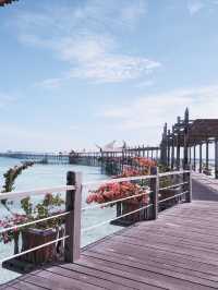 風光如畫的海上蓬萊仙島