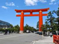 平安神宮，紀念京都建都1100年的雄偉建築！