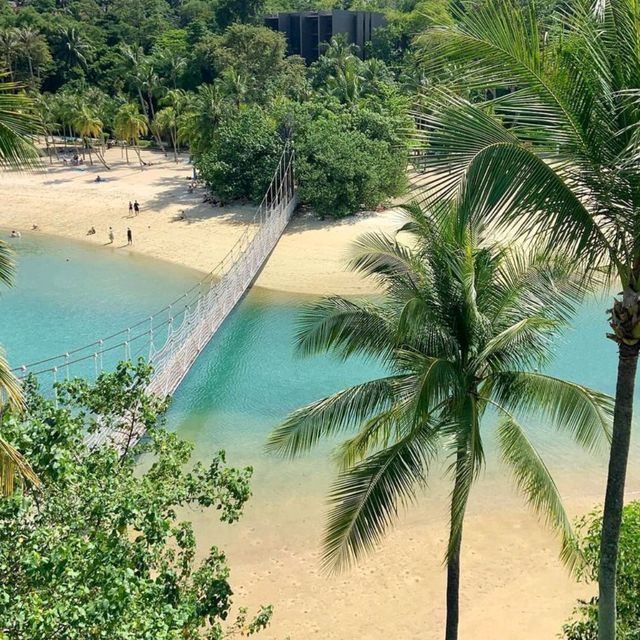 🏝️ Paradise Found: Palawan Beach, Singapore! 🌊