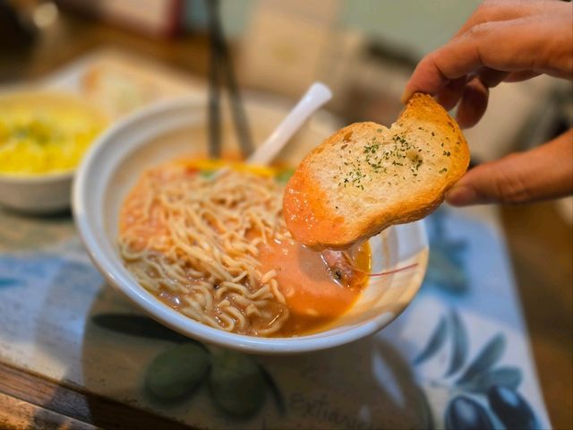 해외여행 삿포로 토마토 라멘 맛집 福の樹