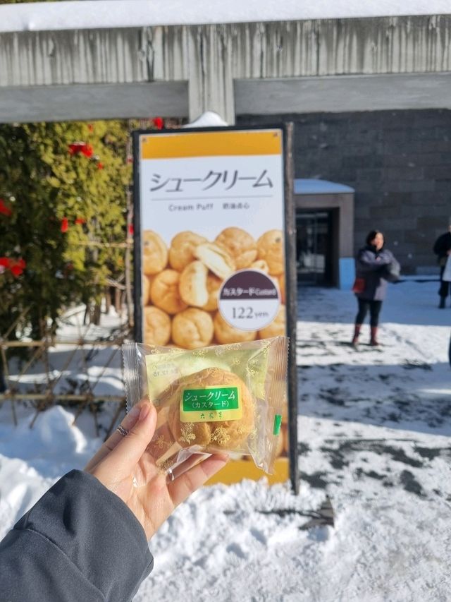 오타루 대표 디저트가게 롯카테이