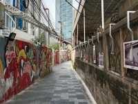 พาชม สตรีทอาร์ท ตรอกศาลเจ้าโรงเกือก ตลาดน้อย