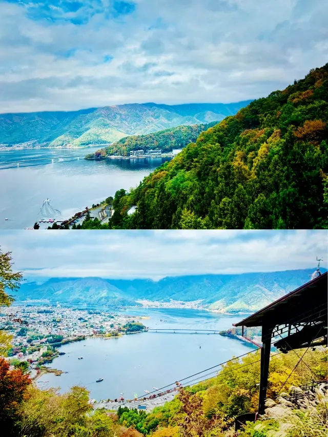 【日本山梨】河口湖天上山公園：童話般的美景，富士山全景鞦韆
