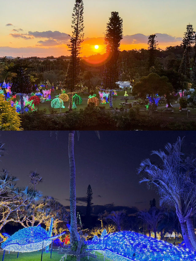 沖繩景點🏝️東南植物樂園淡季限定燈光秀