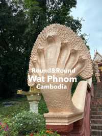 📸 ถ่ายรูป ชมวิวเมืองพนมเปญ 🪷 วัดพนม