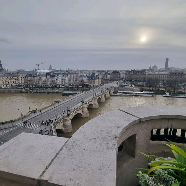beautiful place with view of seine