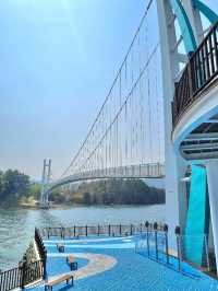 스릴 있는 씨릉섬 출렁다리🌉