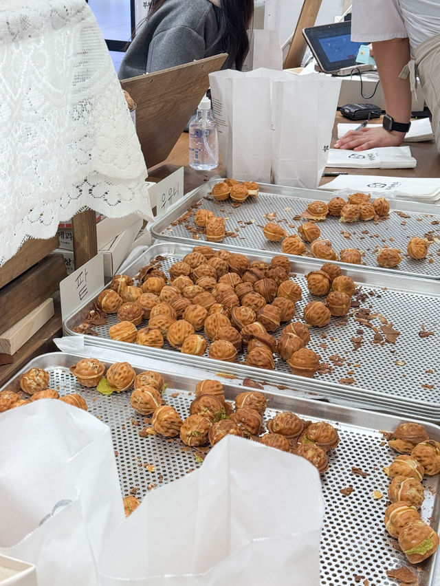 부산 센텀신세계 백화점 이장우 호두과자 부창제과 팝업✨