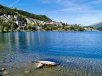 St. Moritz, Switzerland: A luxury alpine resort town!