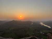 Sunrise at the Birthplace of Hanuman🌅