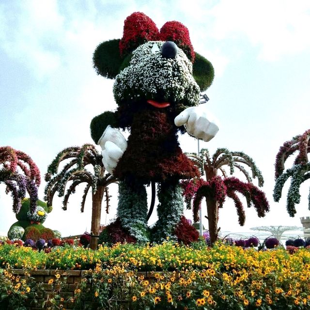 Springtime in Dubai's Miracle Garden: A Floral Wonderland