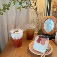 คาเฟ่เล็กๆที่น่ารัก 🧺 #สุพรรณบุรี