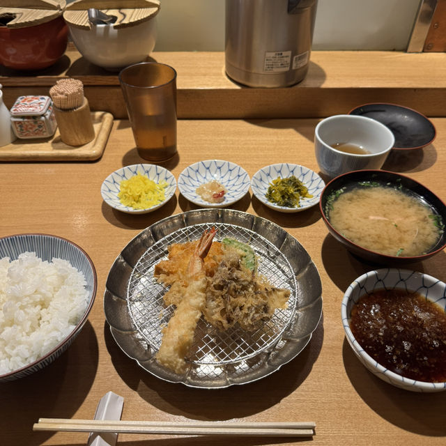 都内で天ぷらランチ食べるなら絶対ここで決まり🍽🤤