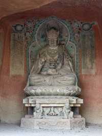 Thousand Buddha Cliff in Guangyuan, Sichuan