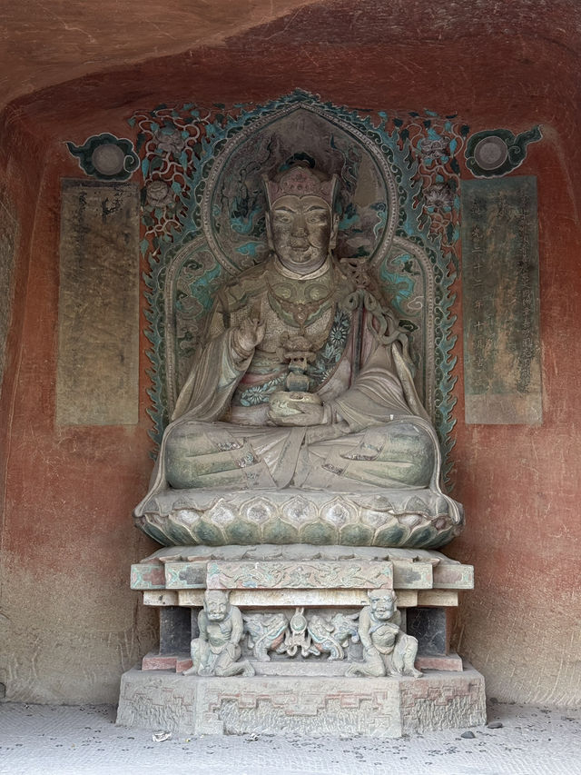 Thousand Buddha Cliff in Guangyuan, Sichuan