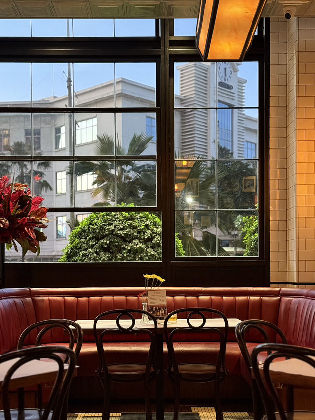 A dope English styled cafe in Surabaya