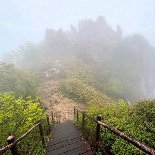 천황봉, 숨이 턱 막히는 구름 속, 인생을 사랑하며