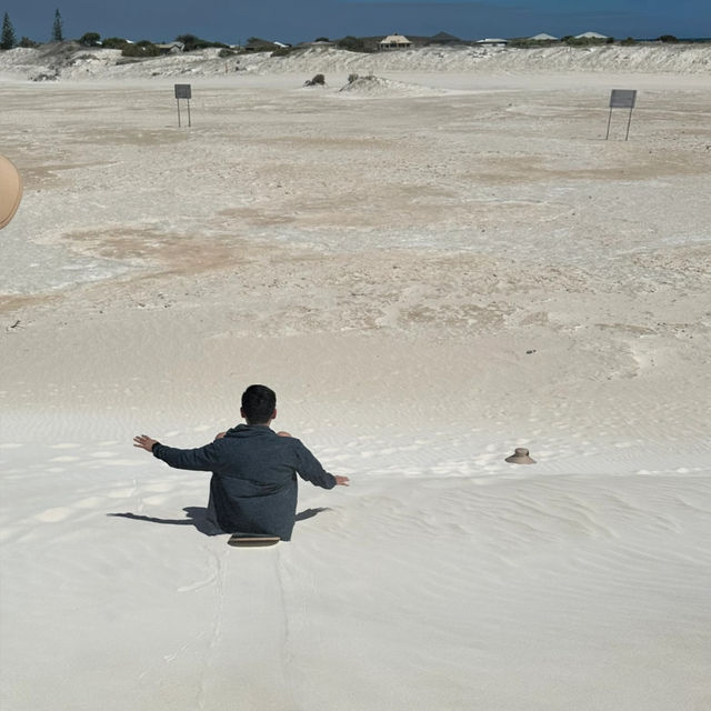 Western Australia, Perth - Lancelin Sand Dunes: White Sands Adventure! 🏖️🏂
