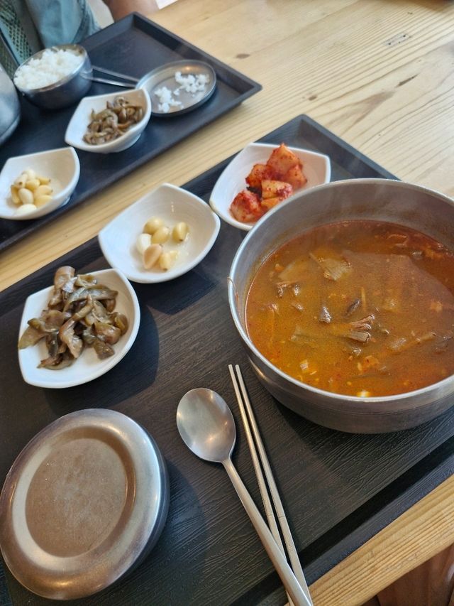 다양한 메뉴가 있는 국립백두대간 수목원 푸드코트🌳