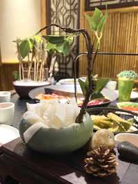 不去西安也可以拍古風啦 💕  深圳 ！長安亭院火鍋