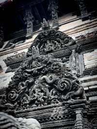 The Aagam Dyo Chhen is an enigmatic and sacrosanct entity situated in the heart of Bhaktapur
