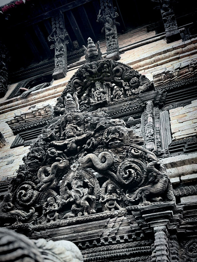 The Aagam Dyo Chhen is an enigmatic and sacrosanct entity situated in the heart of Bhaktapur
