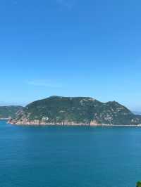香港｜鶴咀道上一路的藍天白雲與大海🌊🩵