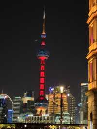 📸 The bund กลางคืนถ่ายรูปสวยมาก