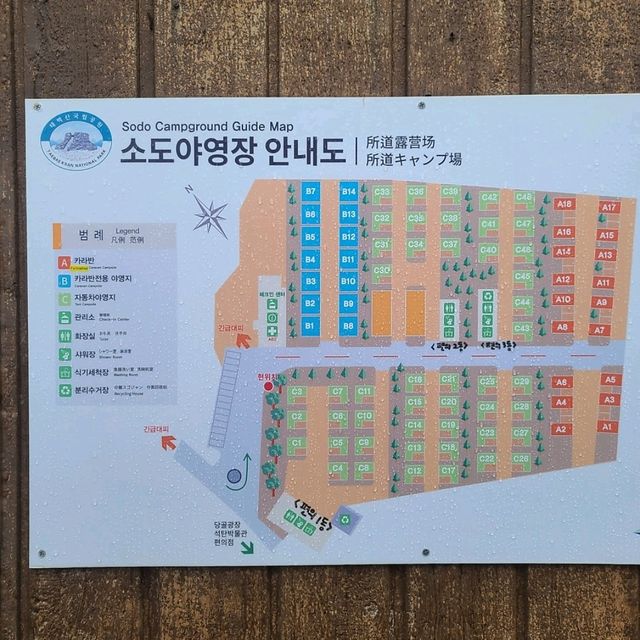 해발860m 태백산국립공원  카라반여행하기