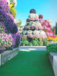 From Petals to Parisian Vibes: A Day Between Flowers & Fairy Tales in Dubai 🇦🇪✨