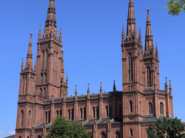 ✨ Title: Wiesbaden Church – A Stunning Landmark in the Heart of the City ⛪