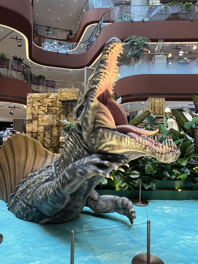 香港啟德AIRSIDE 商場驚現侏羅紀世界👀