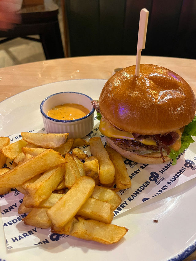 🎣 The Laughing Fish by Harry Ramsden – SkyAvenue’s British Fish & Chips Haven 