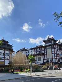 晚上金光璀璨的豫園，早上該去嗎？