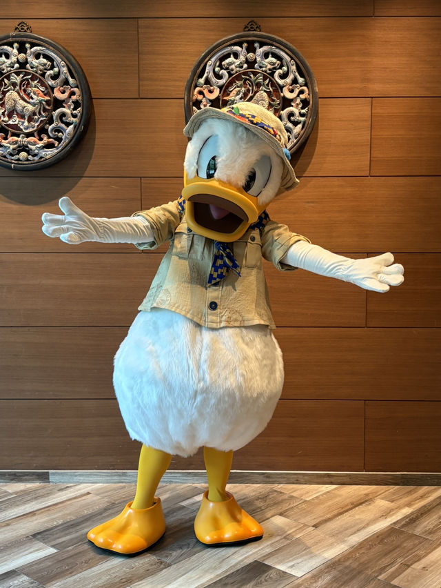【香港ディズニー公式ホテル】キャラグリ朝食ビュッフェ⭐︎ドラゴンウィンド⭐︎ディズニー・エクスプローラーズ・ロッジ 