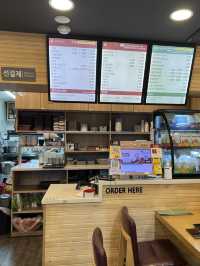 본죽에서 맛있는 식사