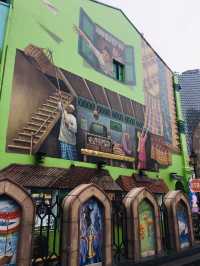 เสน่ห์ย่านKampong Glam ถนนMuscat Street Artต้องไป