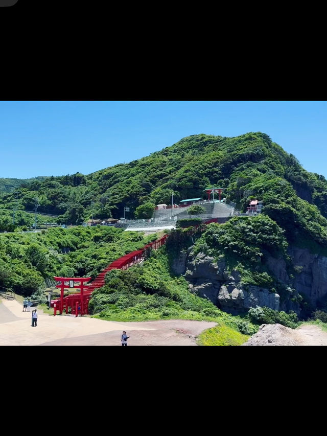 ⛩️元乃隅神社｜海へ続く123基の鳥居が織りなす絶景の神社