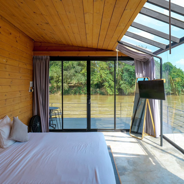 🌿⛰️The Tryst River Kwai ที่พักแพริมน้ำฟีลกู๊ดสุดๆ