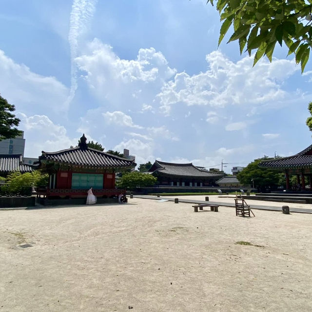 Timeless Grace: A Quiet Moment at Gwandeokjeong