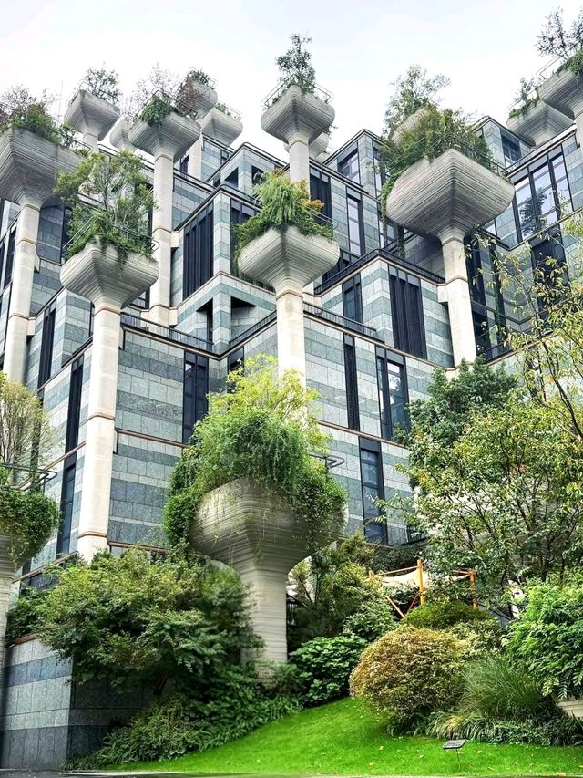A Living Landmark at Tian An 1000 Trees Shanghai