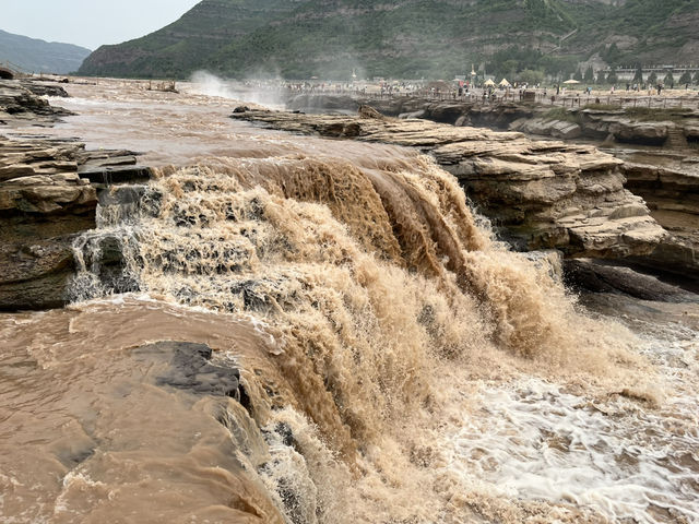 🌊 Hukou Waterfall — The Roaring Power of the Yellow River
