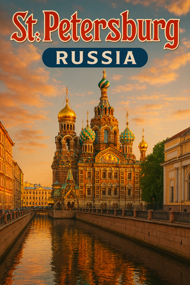 St. Petersburg เมืองแห่งศิลปะและสายน้ำ