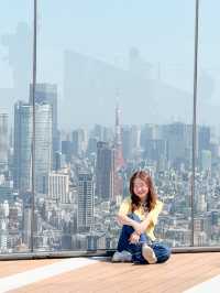 Shibuya Sky Tokyo: Stunning Views and Perfect Photo Lighting on a Sunny Day