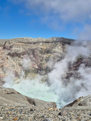 🌞 Endless Outdoors: Unveiling Aso Geopark’s Majestic Landscapes 🏞️

Aso Geopark is an open-air paradise alive with breathtaking mountains, rolling rice fields, and unbeatable weather—ideal for the nature lover! Lace up your shoes for a full immersion into its unbeatable views and scenic diversity.

🧭 Route & Must-Do Experiences:
Start your day at the Aso Geopark Visitor Center (Aso, Kumamoto Prefecture)—grab a map and check out the volcano info exhibits! Hike or drive towards Mount Aso, the largest active volcano in Japan, for jaw-dropping vistas. Wander through green rice terraces and catch the sun lighting up the countryside for that perfect “Nature-Vision” feeling. Take a break at one of the local tea houses for a taste of regional flavors and chat with friendly locals about the changing seasons.

📸 Insta-Worthy Spots:
Don’t miss panoramic shots from Kusasenri grasslands; sunrise or mid-afternoon offers radiant lighting over the endless mountains. Peer over the volcanic caldera rim for dramatic scenery, and capture the golden patchwork of rice fields from roadside viewpoints.

💡 Visiting Tips:
· The weather is reliably pleasant, but sun protection (hat, sunscreen) is a must.
· Early starts mean quieter trails and more vibrant photos.
· If heading up Mt. Aso, double check volcanic activity updates at the Visitor Center before hiking.
· Light layers keep you comfy as temperatures shift in higher altitudes.

⚠️ Precautions:
Stay on marked trails and watch volcanic safety advisories—they’re posted everywhere for a reason. Some rice field paths can get muddy after rain, so sturdy shoes recommended!

#Aso #Nature #JapanTravel #OutdoorAdventure #ScenicViews