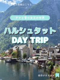 【アナ雪の世界】ハルシュタットを満喫できる1day プラン✨
