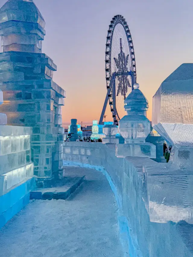 Harbin Ice and Snow World ✨ A Frozen Wonderland! 🎡❄️
