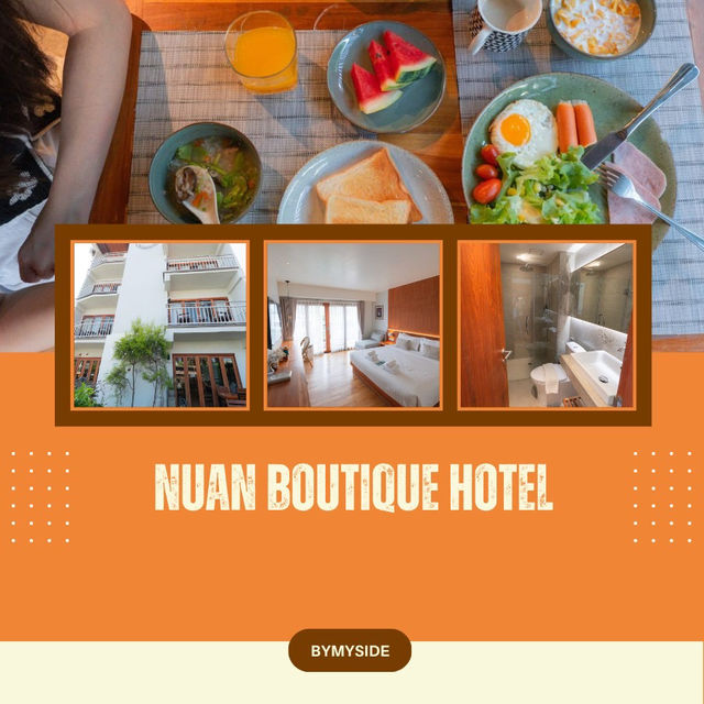 🏨 Nuan Boutique Hotel บูติกเงียบสงบกลางเมืองเก่า