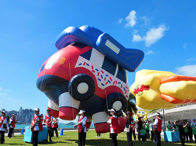 Whimsical Wharf: Iconic Characters Dock in Hong Kong for Grand IP Gala 